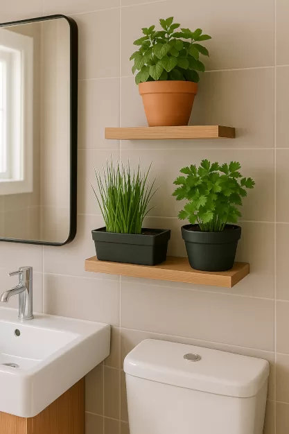 🌿 Cultivo de Plantas Aromáticas no Banheiro: Aproveite Espaços Inusitados com Estilo e Funcionalidade